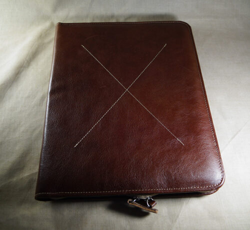 Carpeta de piel ejecutiva Vintage - Imagen 5
