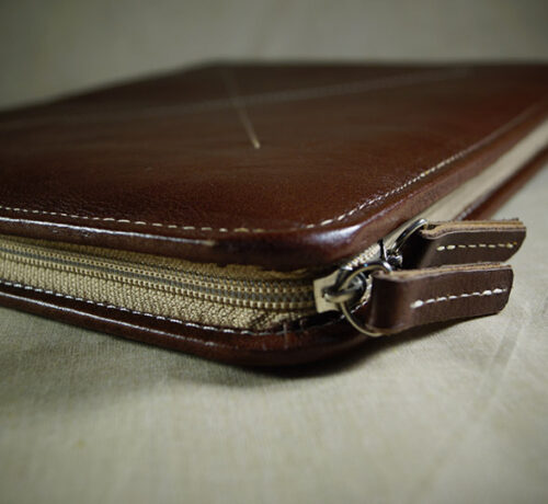 Carpeta de piel ejecutiva Vintage - Imagen 4