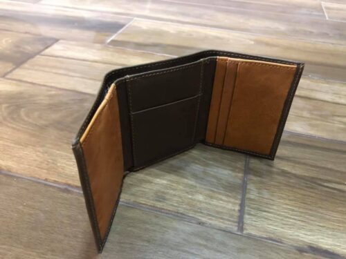 Cartera de piel triple Inglesa - Imagen 5