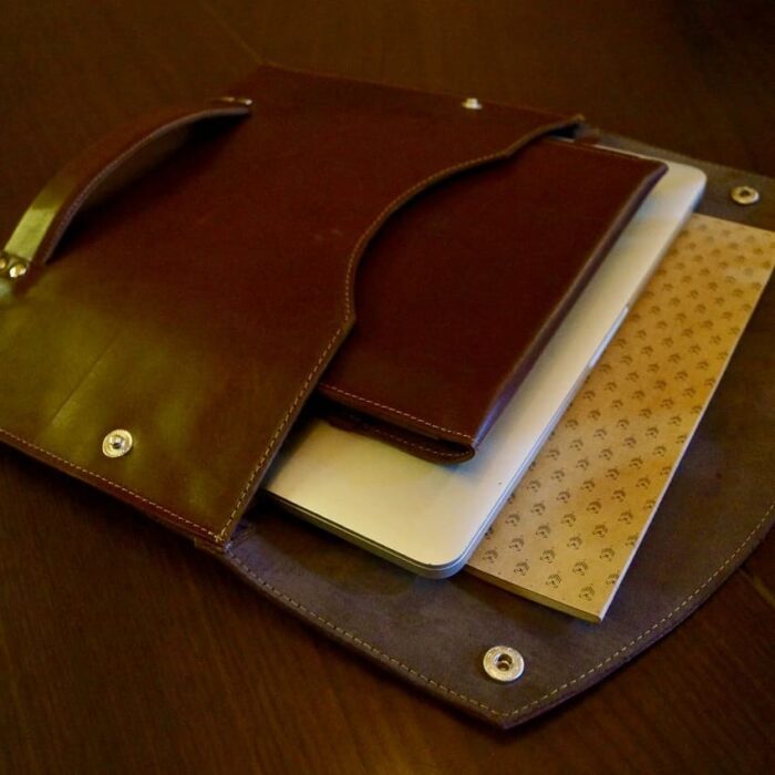 Funda para Lap Top de piel Amsterdam - Imagen 2